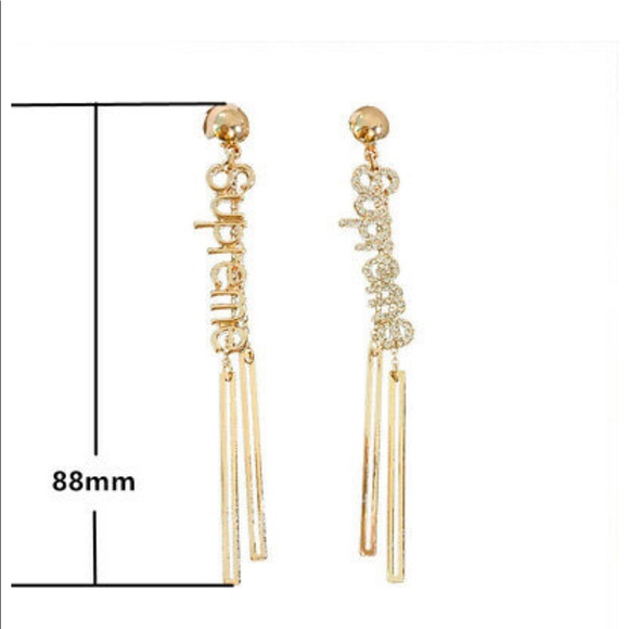 New 925 Silver Drop Earrings A Pair/set - Picture 4 of 5